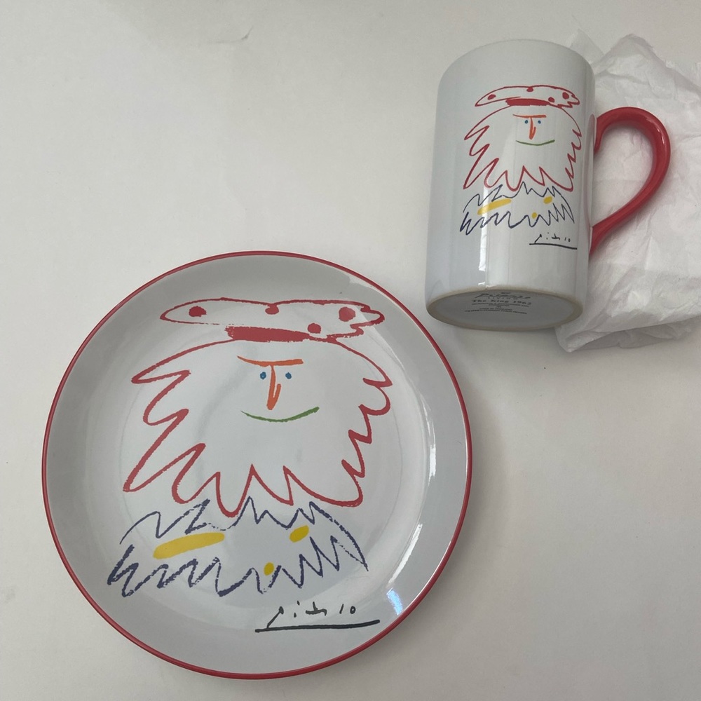 Vintage Picasso Cup & Plate